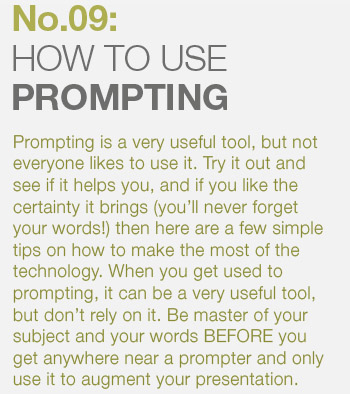 How to use prompting